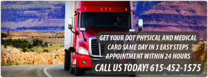 DOT PHYSICAL CARD SAME DAY DOT